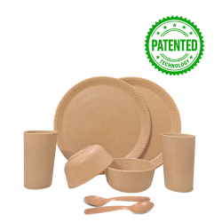 Bamboo Large Kid Dinner Set