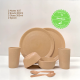 Bamboo Large Kid Dinner Set Bamboo Large Kid Dinner Set