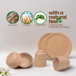 Bamboo Small Kid Dinner Set