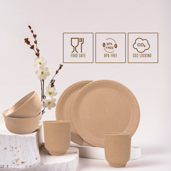 Bamboo Small Kid Dinner Set Bamboo Small Kid Dinner Set