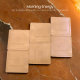 Coaster (Set Of 6) 3.5" x 3.5" Coaster (Set Of 6) 3.5" x 3.5"