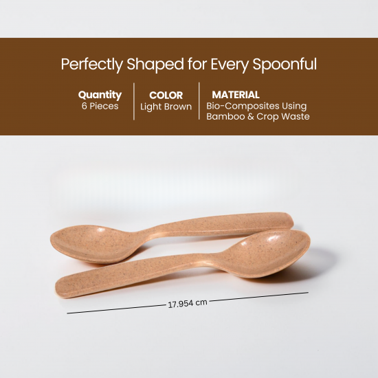 Earthly Spoon Set (Pack of 6)