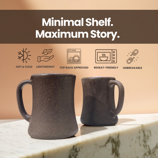 Coffee Mug (Set of 2), Capacity : 300 ML Coffee Mug (Set of 2), Capacity : 300 ML