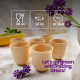 Reusable kullad Cups Set of 6 Reusable kullad Cups Set of 6