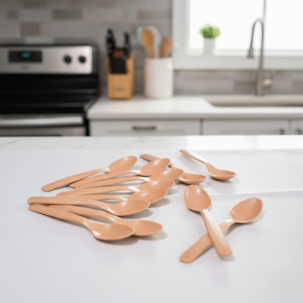 Pacing Grass 12-Piece Eco-Friendly Bamboo Spoon Set