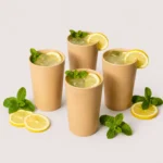 Bamboo Glass set of 4