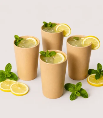 Bamboo Glass set of 4