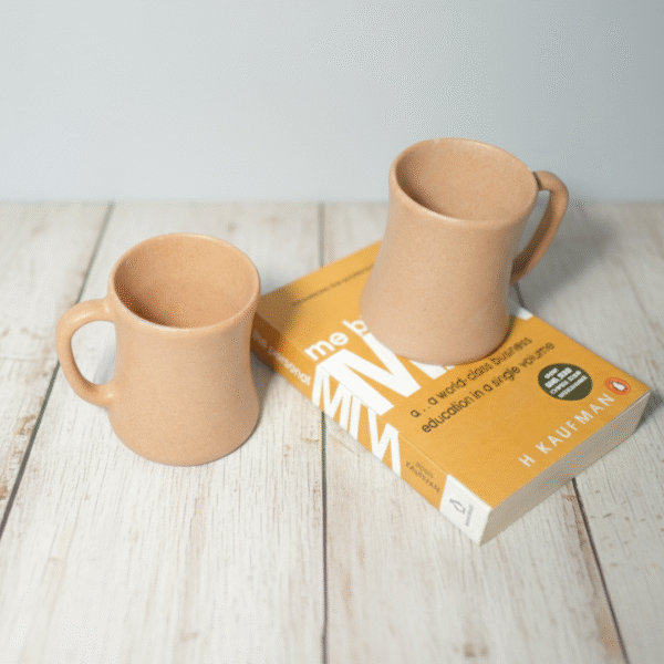 Set of 2 Eco-Friendly Bamboo Coffee Mugs, 300ml - Gifts