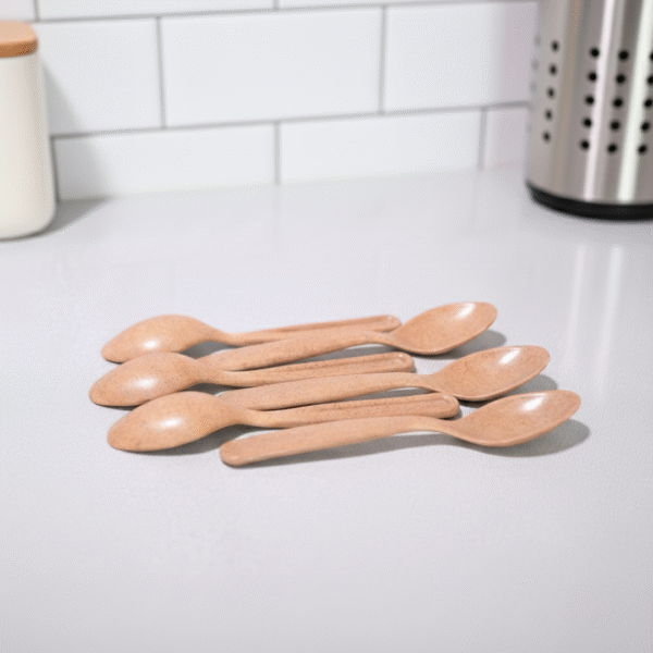 Pacing Grass 6-Piece Eco-Friendly Bamboo Spoon Set