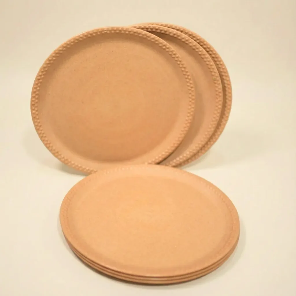 Bamboo Serving Plates Set
