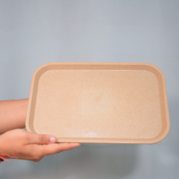 Eco-Friendly Bamboo Serving Tray for Home & Bar