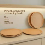 Bamboo Serving Plates Set