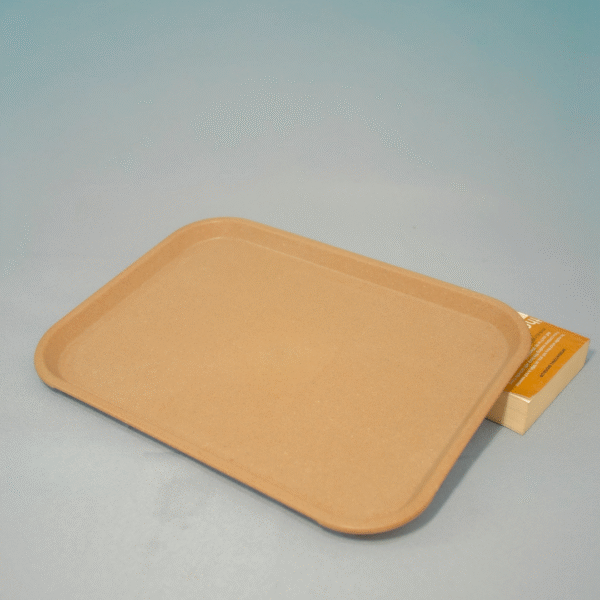 Bamboo Serveware Tray (40x30 Cm) - Eco-Friendly & Microwave Safe