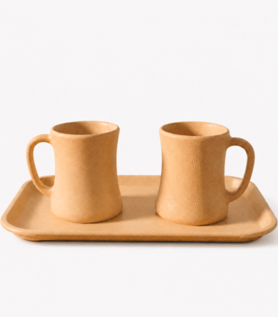 Bamboo Coffee Serving Set 3 Pc by Pacing Grass
