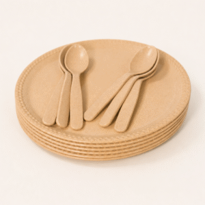 Plates and Spoons Set by Pacing Grass