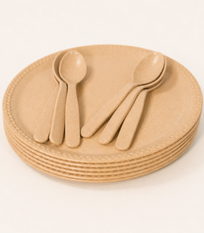 Plates and Spoons Set by Pacing Grass