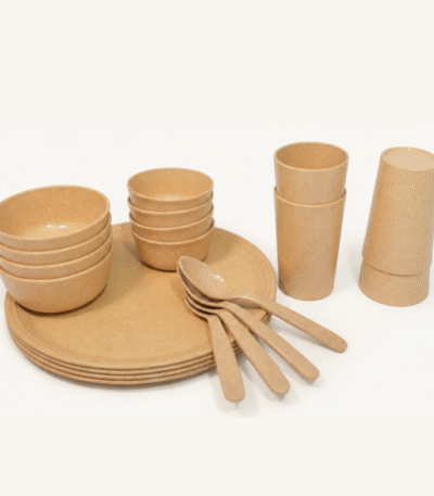 Eco-Family Dinner Set complete 20 piece service for 4