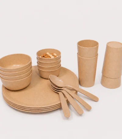 Eco-Family Dinner Set complete 20 piece service for 4