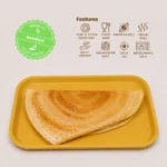 Yellow serving tray