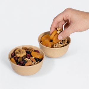 Microwave Safe Bowl set having dry fruits