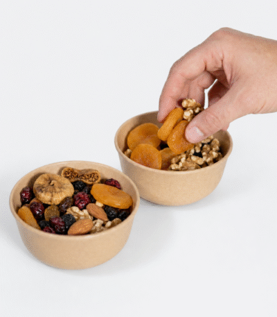 Microwave Safe Bowl set having dry fruits