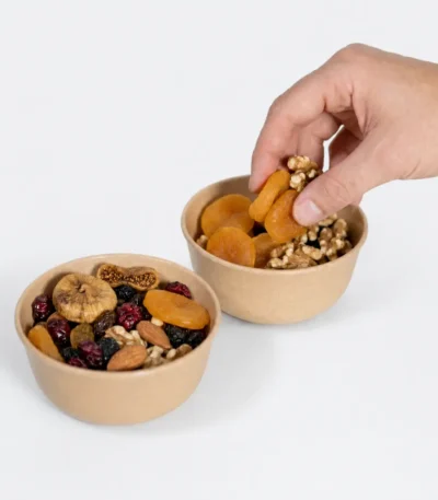 Microwave Safe Bowl set having dry fruits