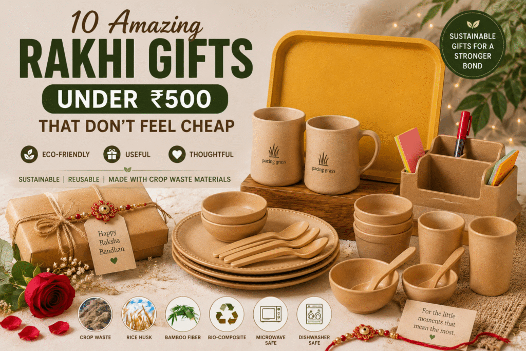 Eco-friendly Rakhi gifts under 500 for Raksha Bandhan